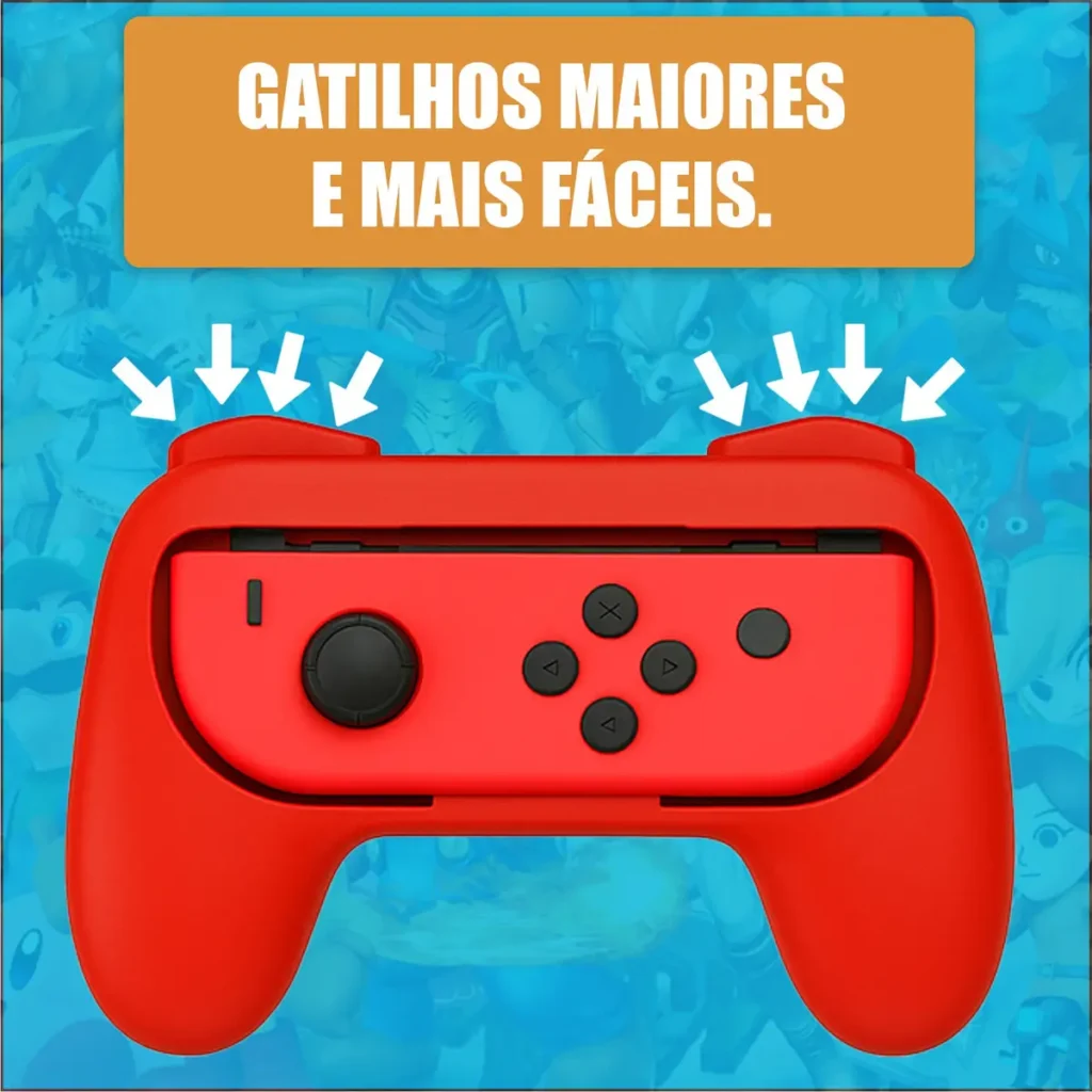 Suporte Grip Controller Adpatador Nintendo Switch Joy-con (1)