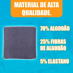 02 Munhequeiras Esportiva Pulso Toalha Academia Unissex