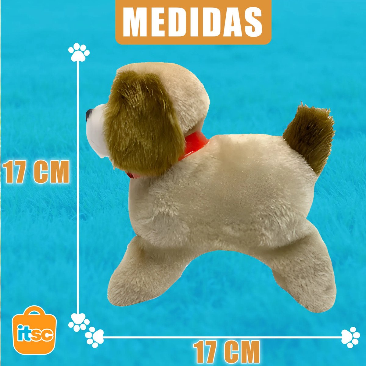 Cachorro De Pelúcia Pula Anda Late Da Cambalhota Brinquedo