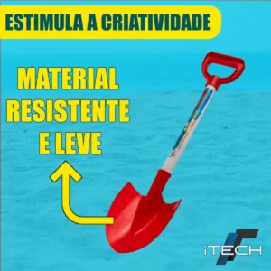 Pá Brinquedo Infantil Diversão Na Areia, Praia Ou Jardim