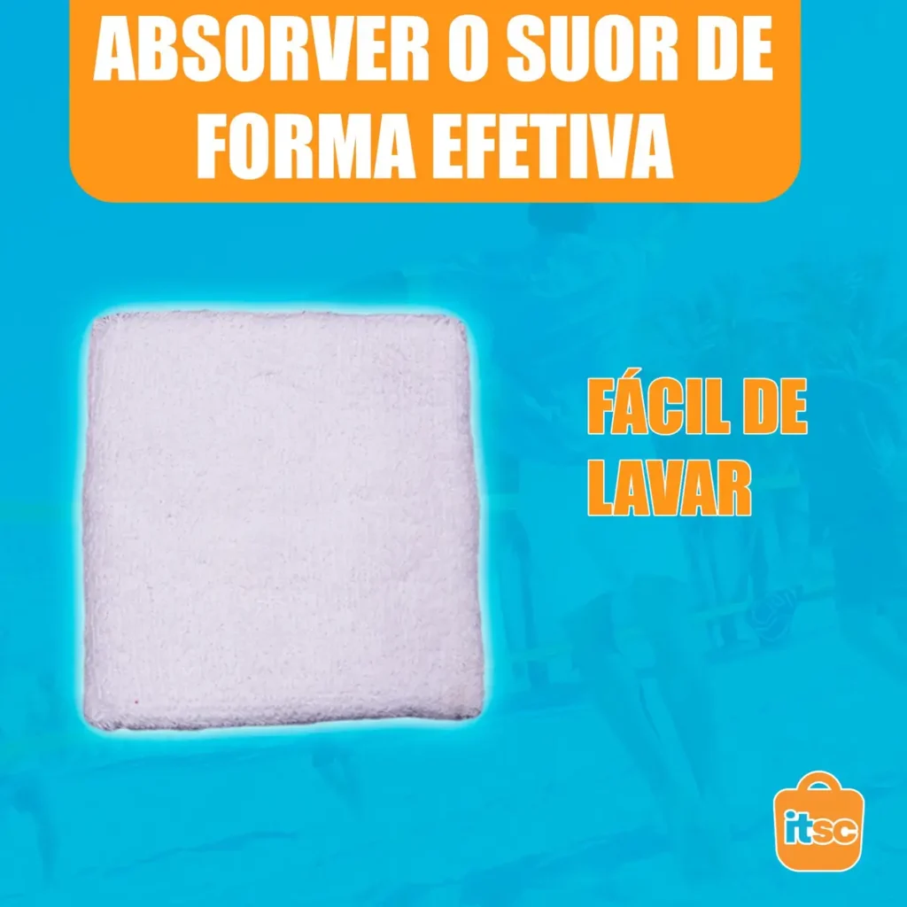 Munhequeira Pulso Toalha Beach Tenis Academia Unissex Raquet (3)