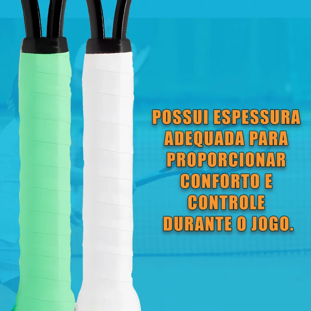 Overgrip Beach Tennis Padel Grip Anti Deslizante Camewin 5un