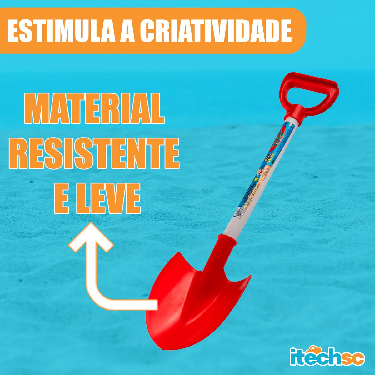 Pá Brinquedo Infantil Diversão Na Areia, Praia Ou Jardim