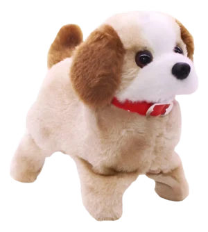Cachorro De Pelúcia Pula Anda Late Da Cambalhota Brinquedo
