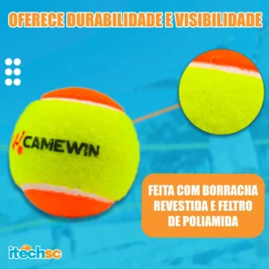 Bola Beach Tennis Bola Bolinha Tênis Com 03 Unidades Macia
