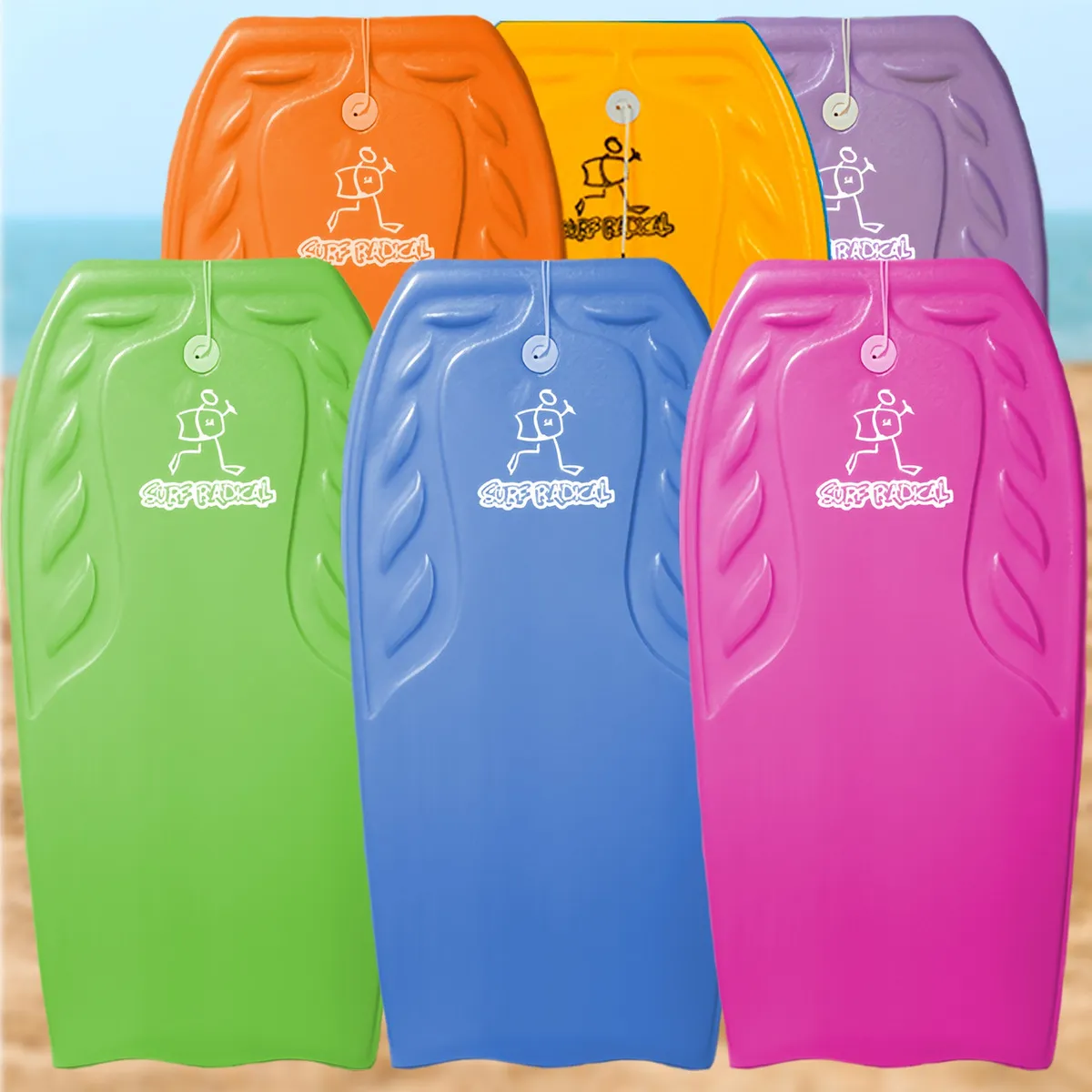 Prancha Surf Bodyboard Grande Amador Praia Natação C Corda (4)