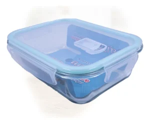 Pote Vidro 1030ml Hermético Com Trava Marmita Forno Micro