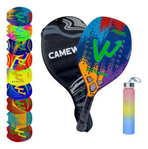 Raquete Beach Tennis Camewin 50/50 C/ Garrafa
