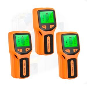 Kit 03 Detector Cano Parede 5 Em 1 Tubulação Agua Metal Fios
