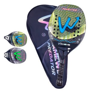 Raquete Beach Tennis Camewin Carbono 12K Predator