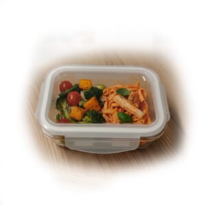 Pote de Vidro Hermético com Tampa 370ml