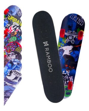 Kit 02 Skate Infantil Semi Profissional Estampado 60cm 45kg