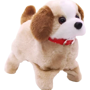 Cachorro De Pelúcia Pula Anda Late Da Cambalhota Brinquedo